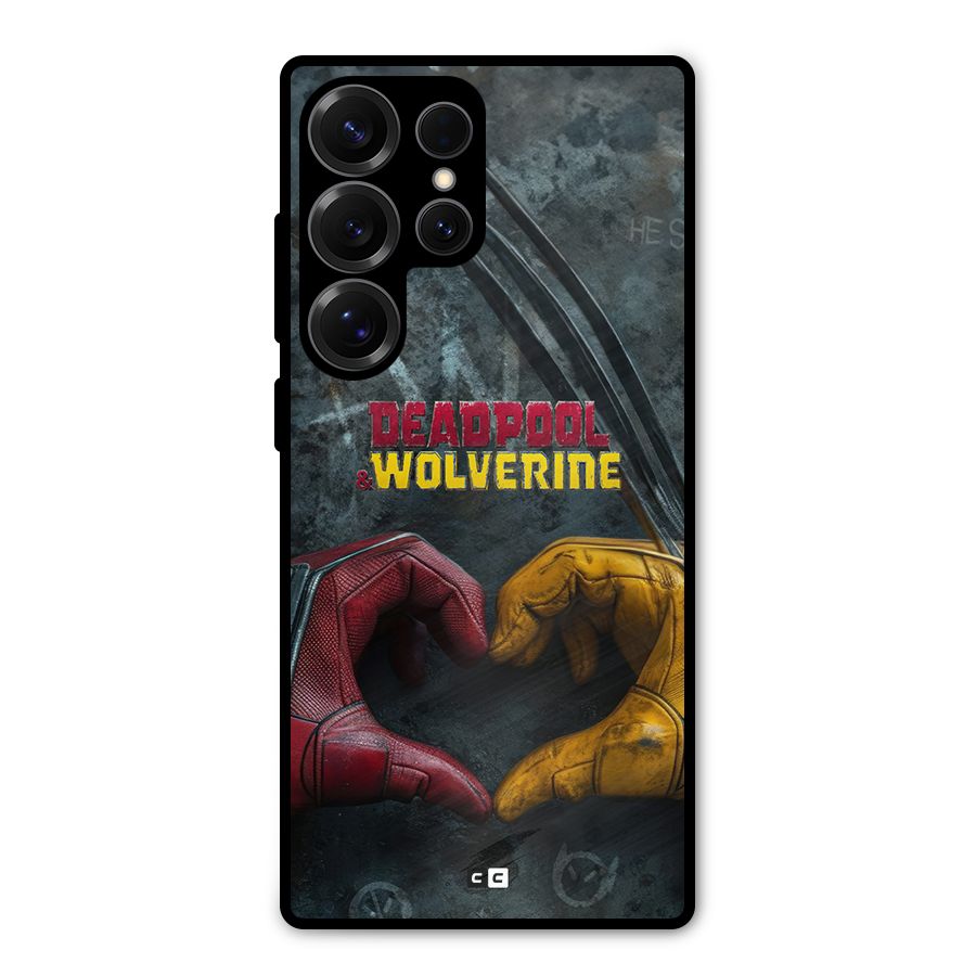 Wade Love Logan Metal Back Case for Galaxy S25 Ultra