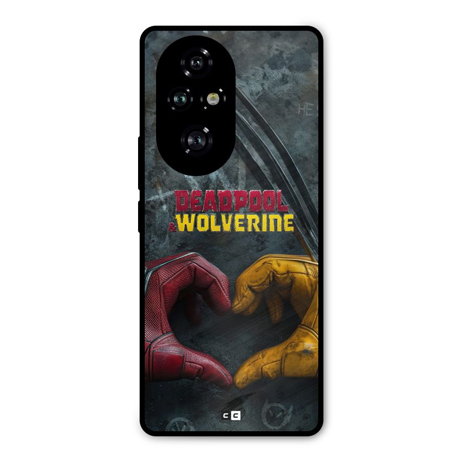 Wade Love Logan Metal Back Case for Honor 200 Pro