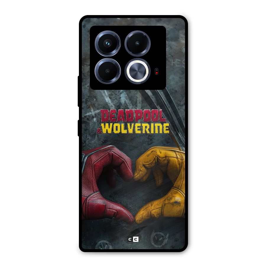 Wade Love Logan Metal Back Case for Infinix Note 40 5G