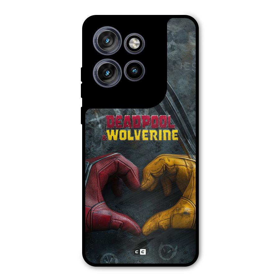 Wade Love Logan Metal Back Case for Motorola Edge 50 Neo