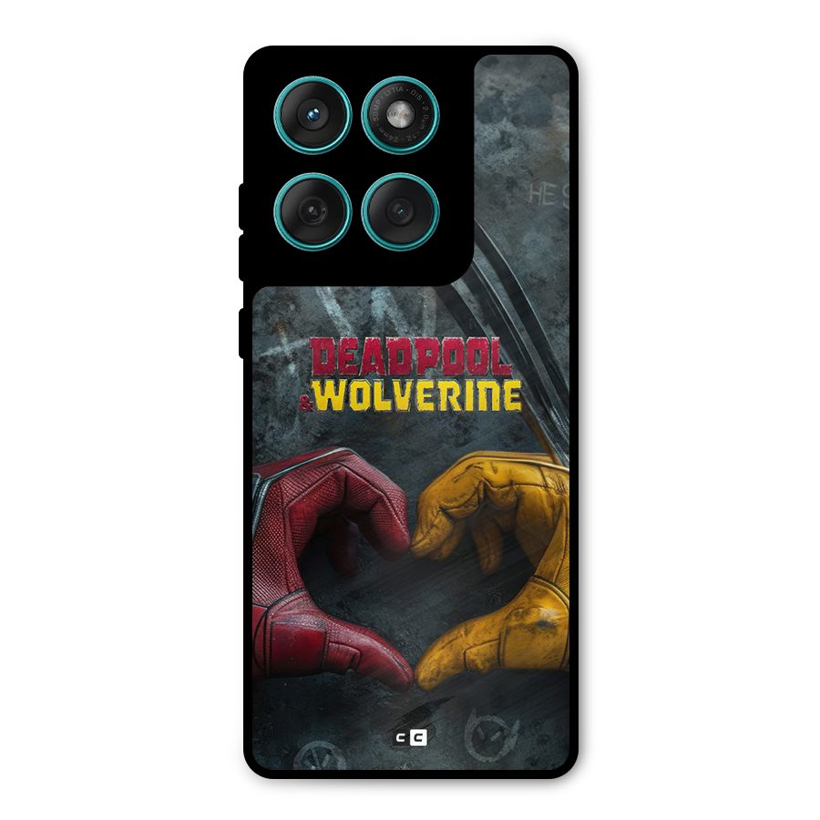 Wade Love Logan Metal Back Case for Motorola Edge 60 Fusion