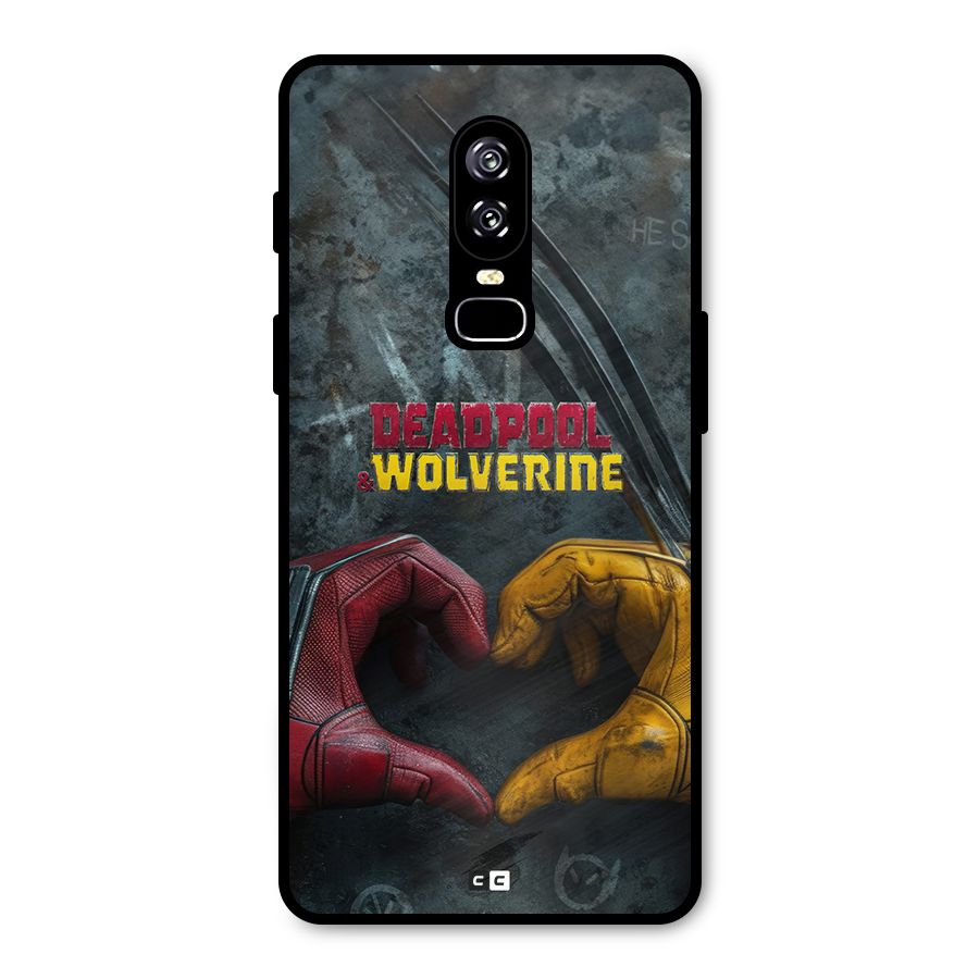 Wade Love Logan Metal Back Case for OnePlus 6