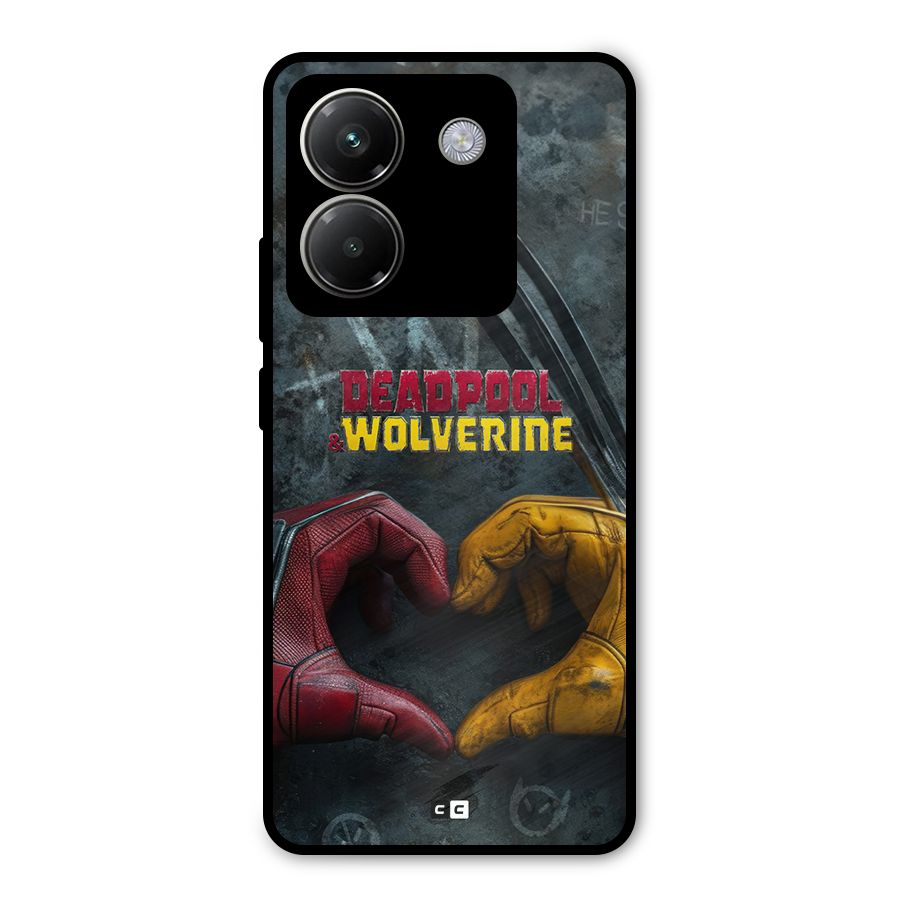 Wade Love Logan Metal Back Case for Poco M7 Pro 5G