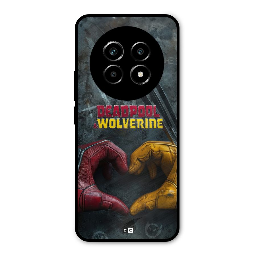 Wade Love Logan Metal Back Case for Realme 14 Pro Lite