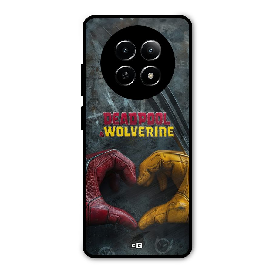 Wade Love Logan Metal Back Case for Realme Narzo N65