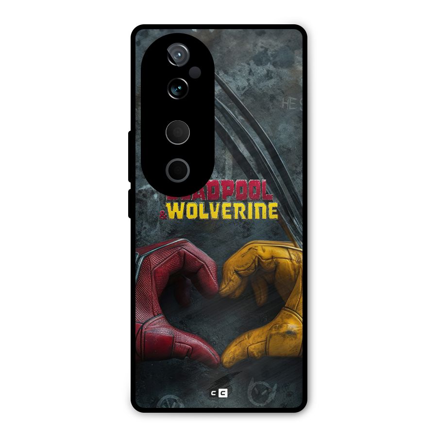 Wade Love Logan Metal Back Case for Vivo T3 Ultra