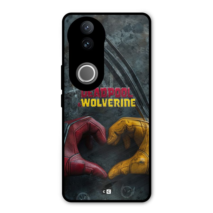 Wade Love Logan Metal Back Case for Vivo V50e