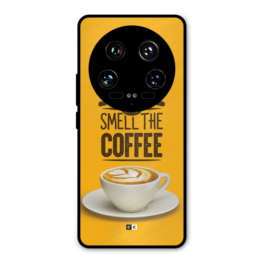 Wake Up Coffee Metal Back Case for Xiaomi 14 Ultra