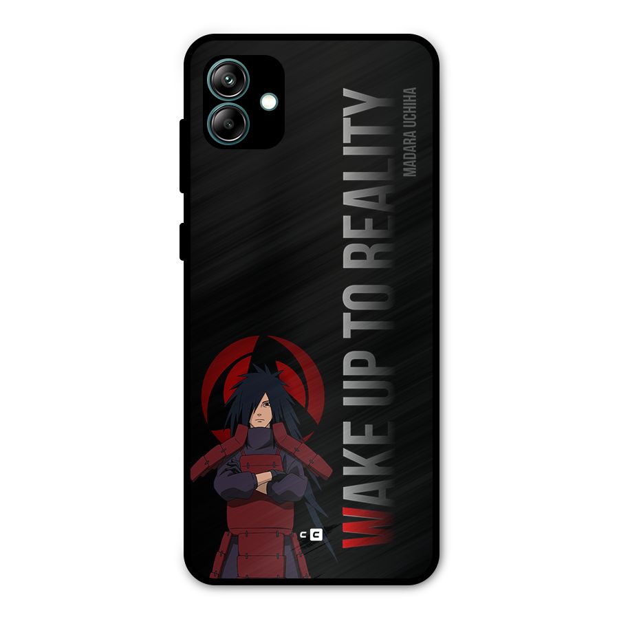Wake Up Madara Uchiha Metal Back Case for Galaxy A04