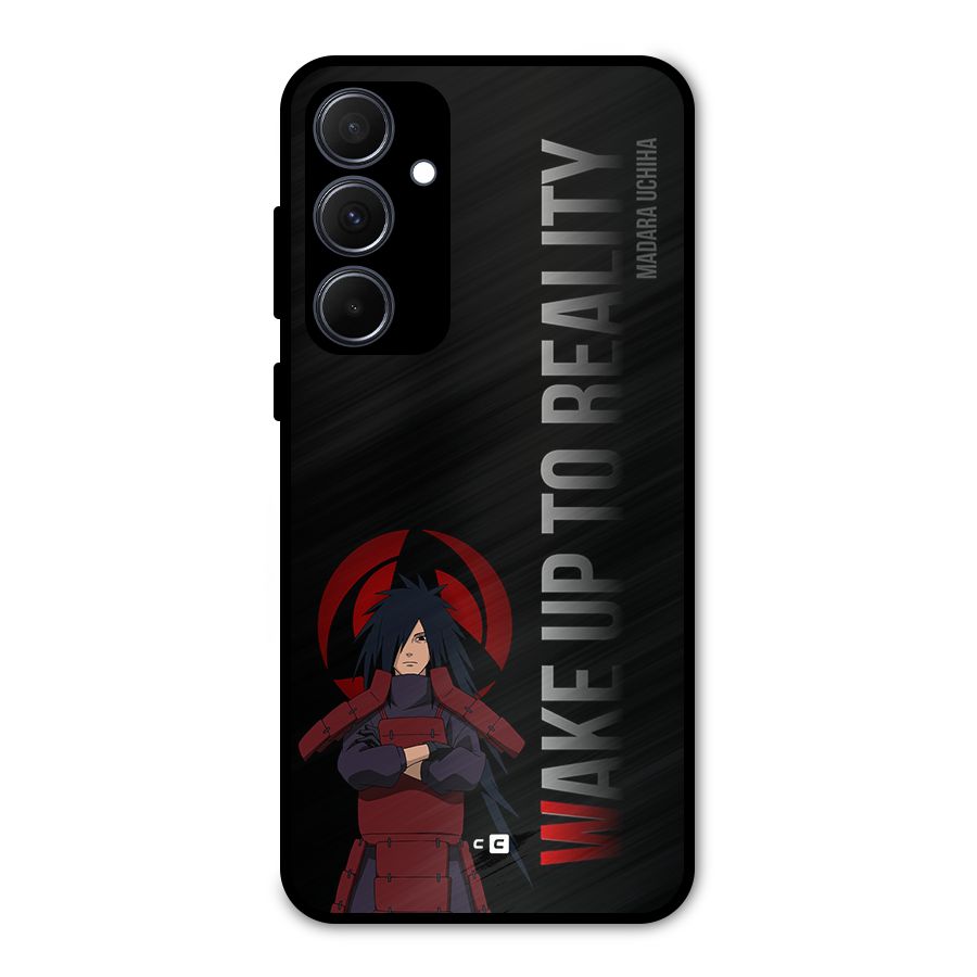 Wake Up Madara Uchiha Metal Back Case for Galaxy A35