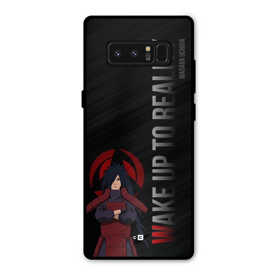 Wake Up Madara Uchiha Metal Back Case for Galaxy Note 8