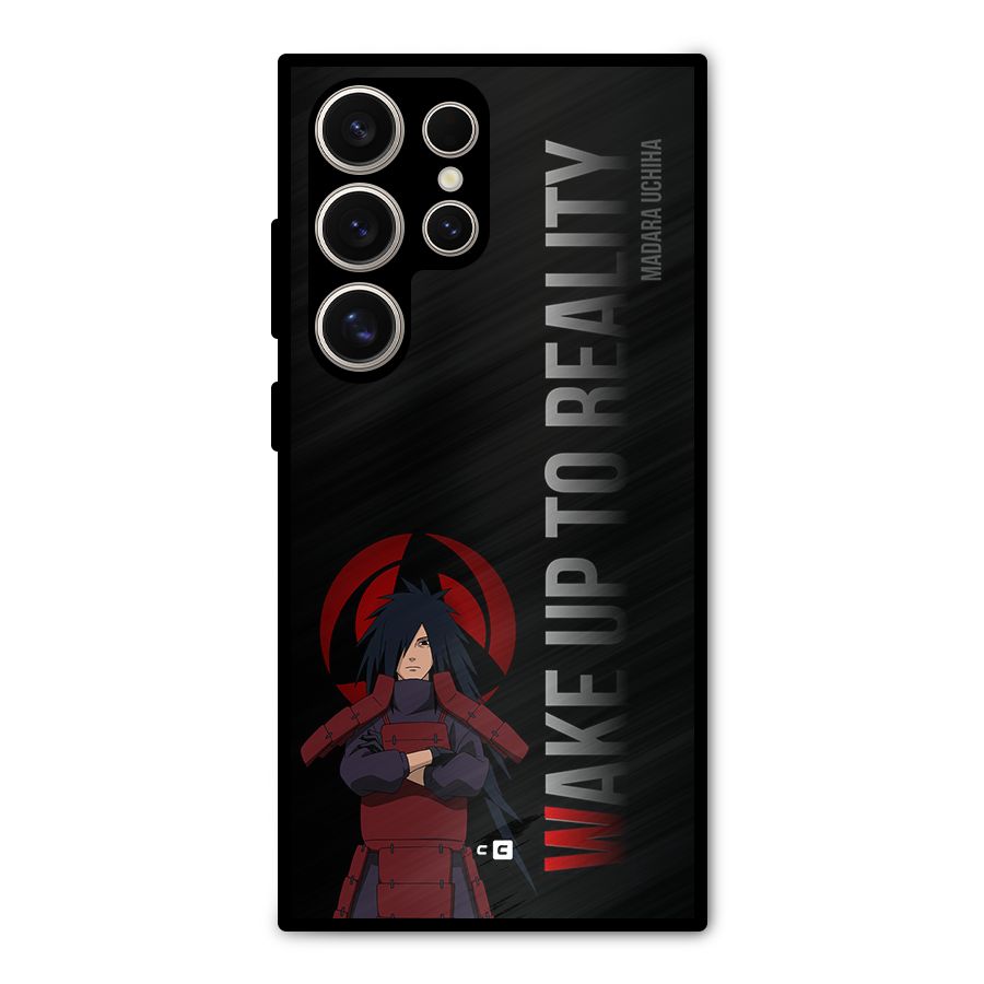 Wake Up Madara Uchiha Metal Back Case for Galaxy S24 Ultra