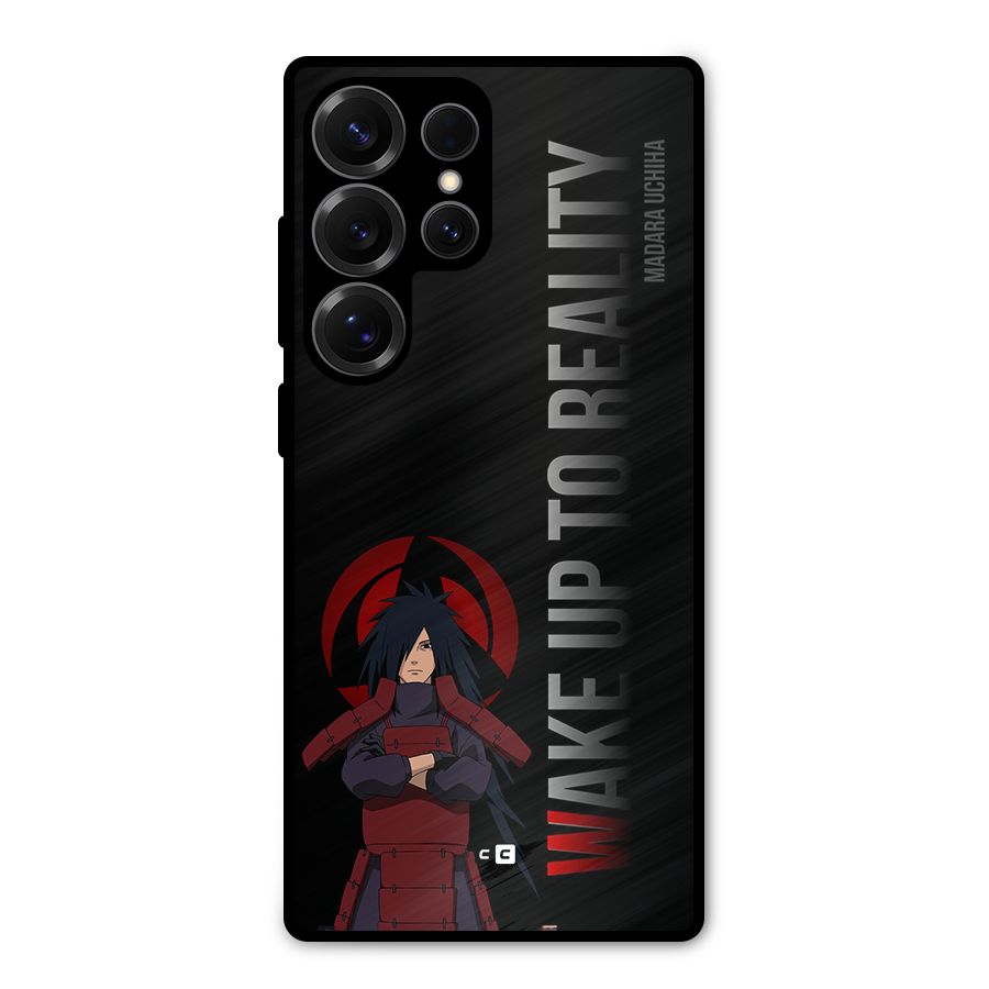 Wake Up Madara Uchiha Metal Back Case for Galaxy S25 Ultra