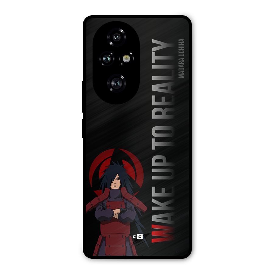 Wake Up Madara Uchiha Metal Back Case for Honor 200 Pro