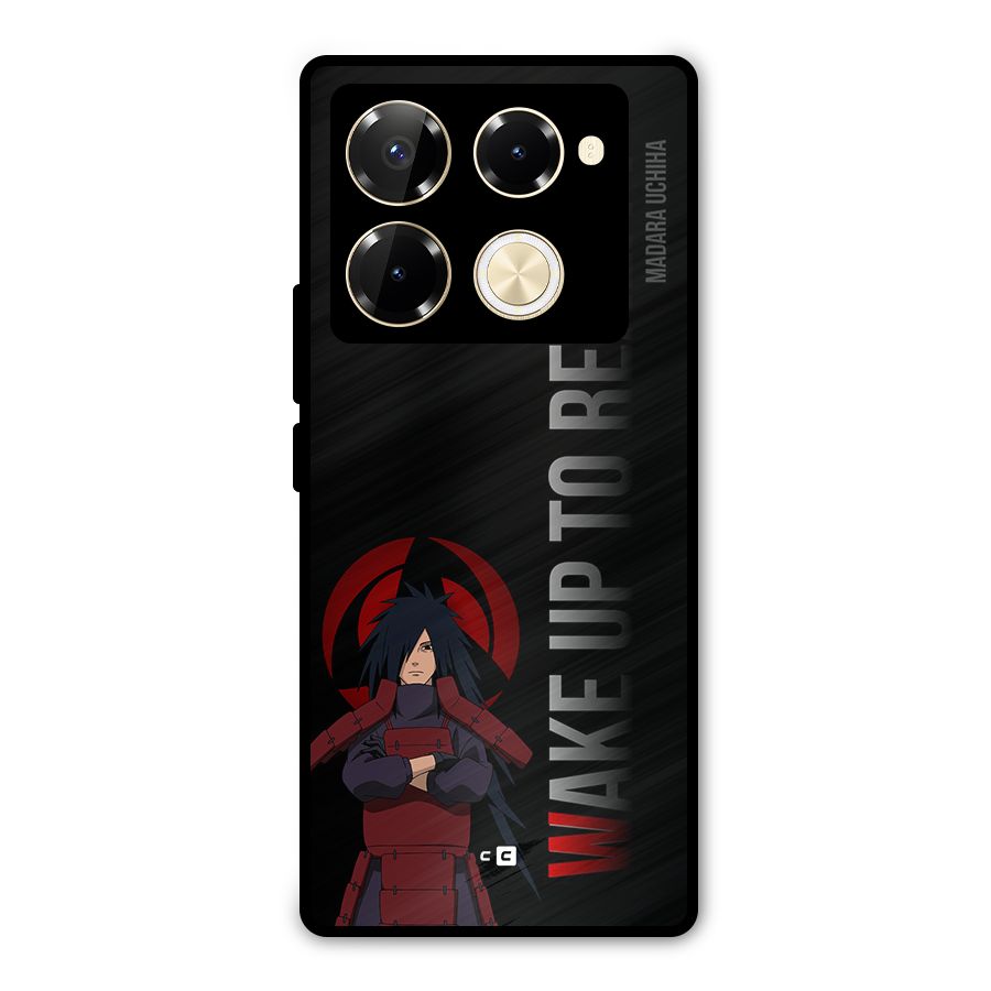 Wake Up Madara Uchiha Metal Back Case for Infinix Note 40 Pro