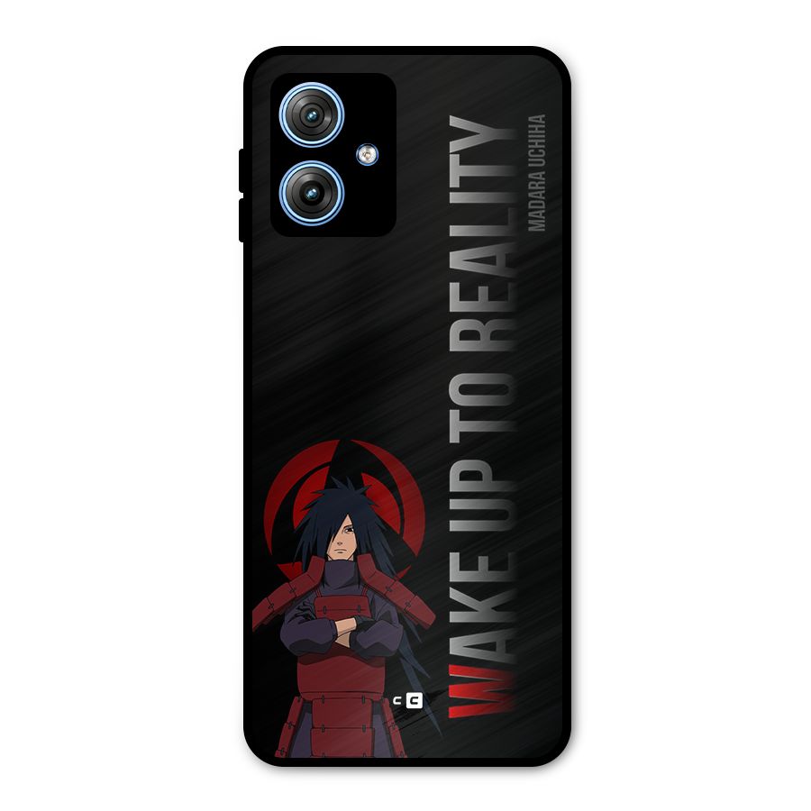 Wake Up Madara Uchiha Metal Back Case for Moto G54
