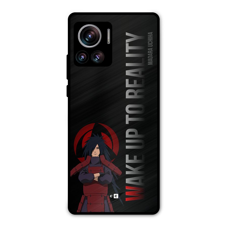 Wake Up Madara Uchiha Metal Back Case for Motorola Edge 30 Ultra
