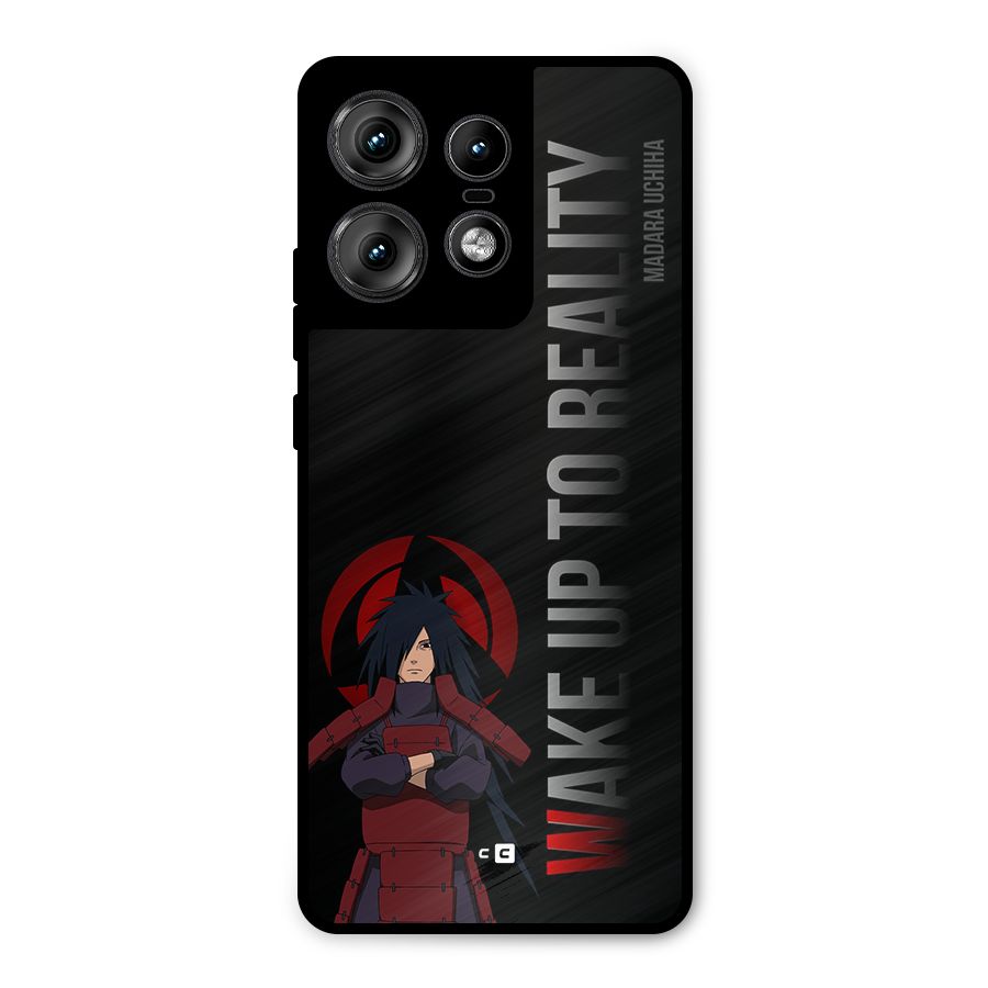 Wake Up Madara Uchiha Metal Back Case for Motorola Edge 50 Pro