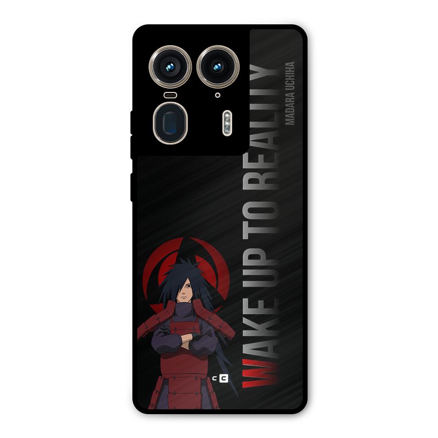 Wake Up Madara Uchiha Metal Back Case for Motorola Edge 50 Ultra