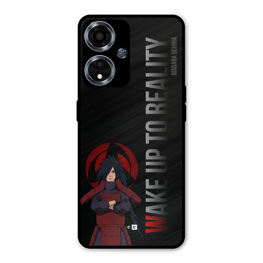 Wake Up Madara Uchiha Metal Back Case for Oppo A59