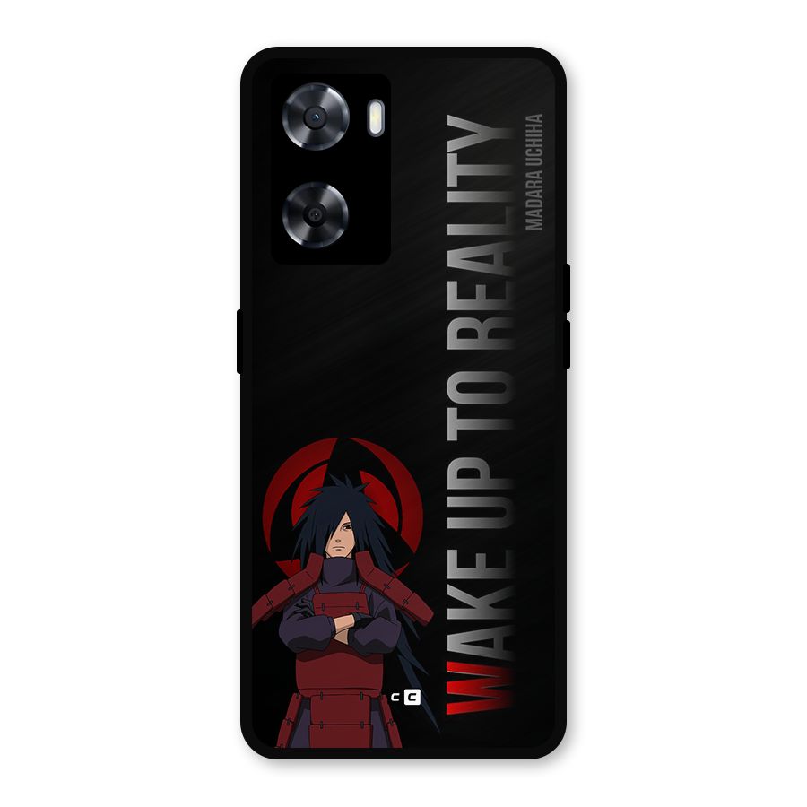 Wake Up Madara Uchiha Metal Back Case for Oppo A77s