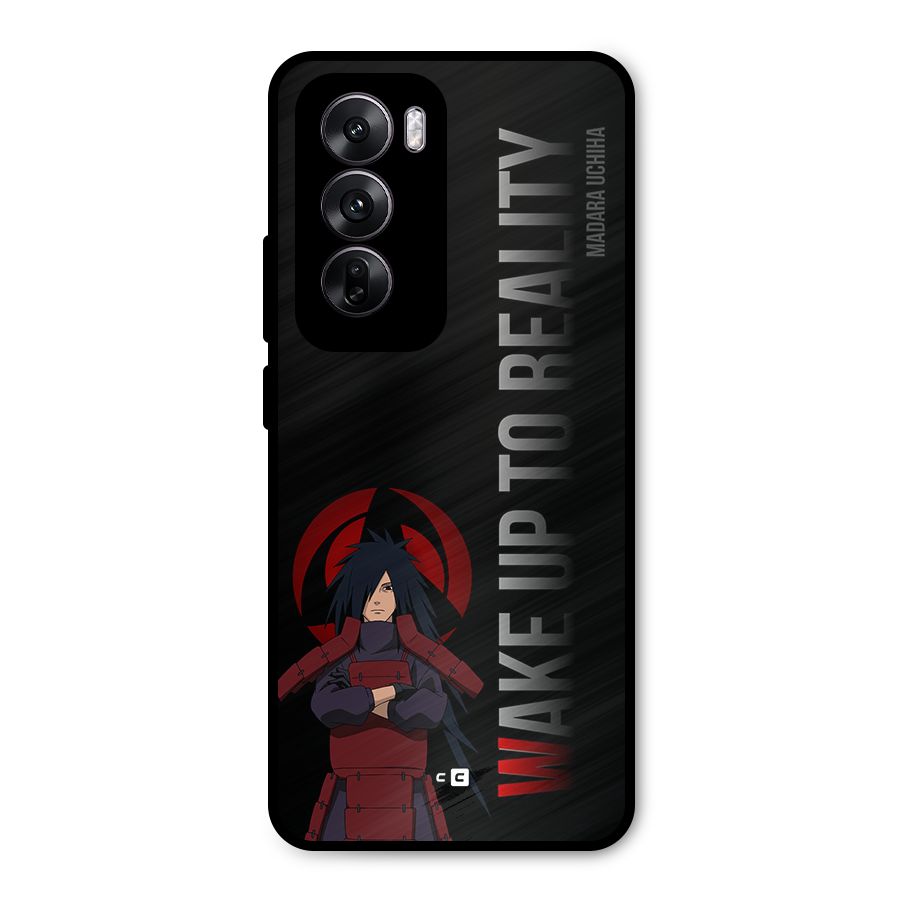 Wake Up Madara Uchiha Metal Back Case for Oppo Reno12