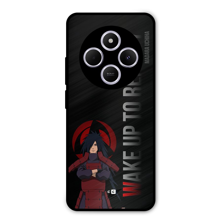 Wake Up Madara Uchiha Metal Back Case for Poco C75 5G