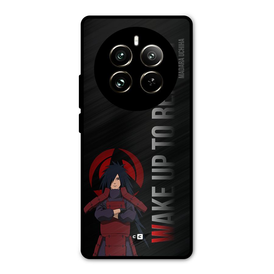 Wake Up Madara Uchiha Metal Back Case for Realme 12 Pro