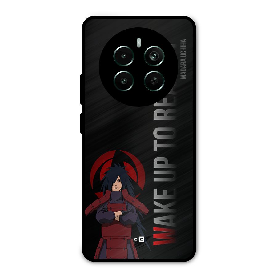 Wake Up Madara Uchiha Metal Back Case for Realme 12 Pro Plus