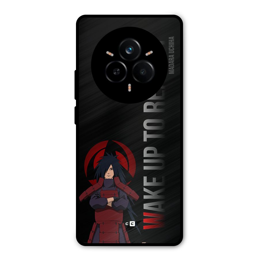 Wake Up Madara Uchiha Metal Back Case for Realme 14 Pro Plus