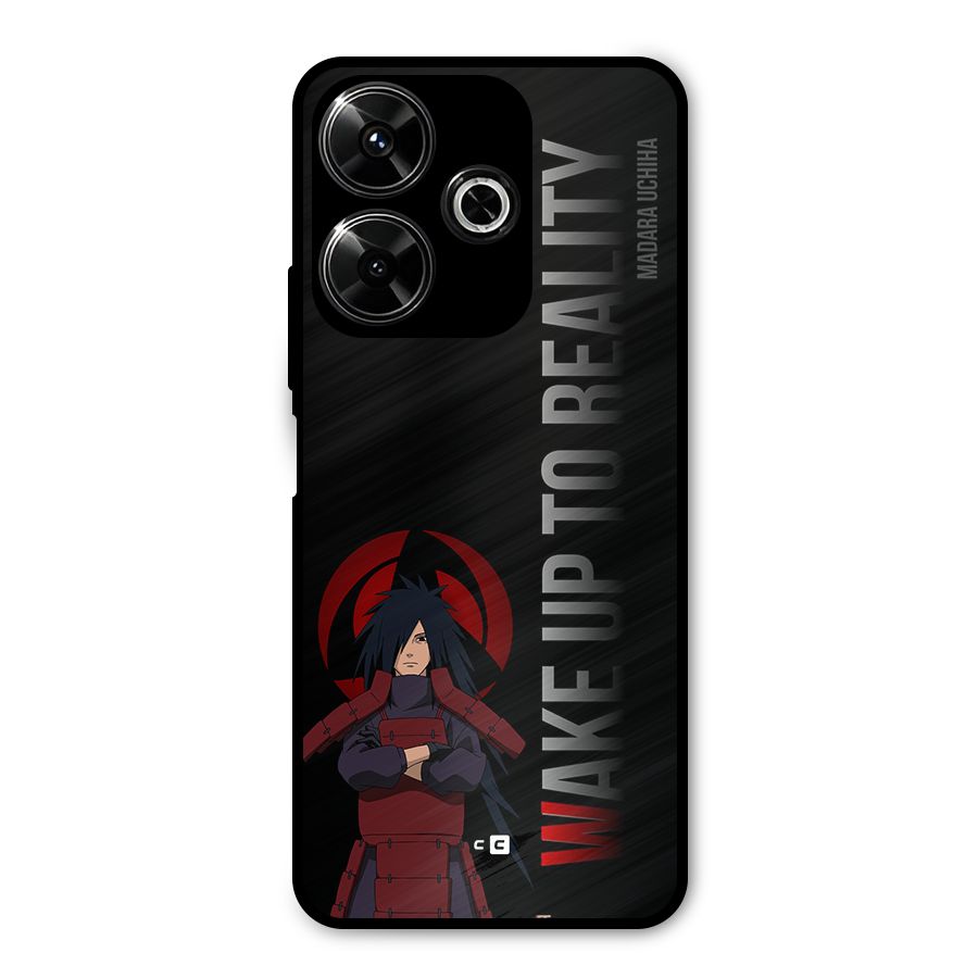 Wake Up Madara Uchiha Metal Back Case for Redmi 13 5G