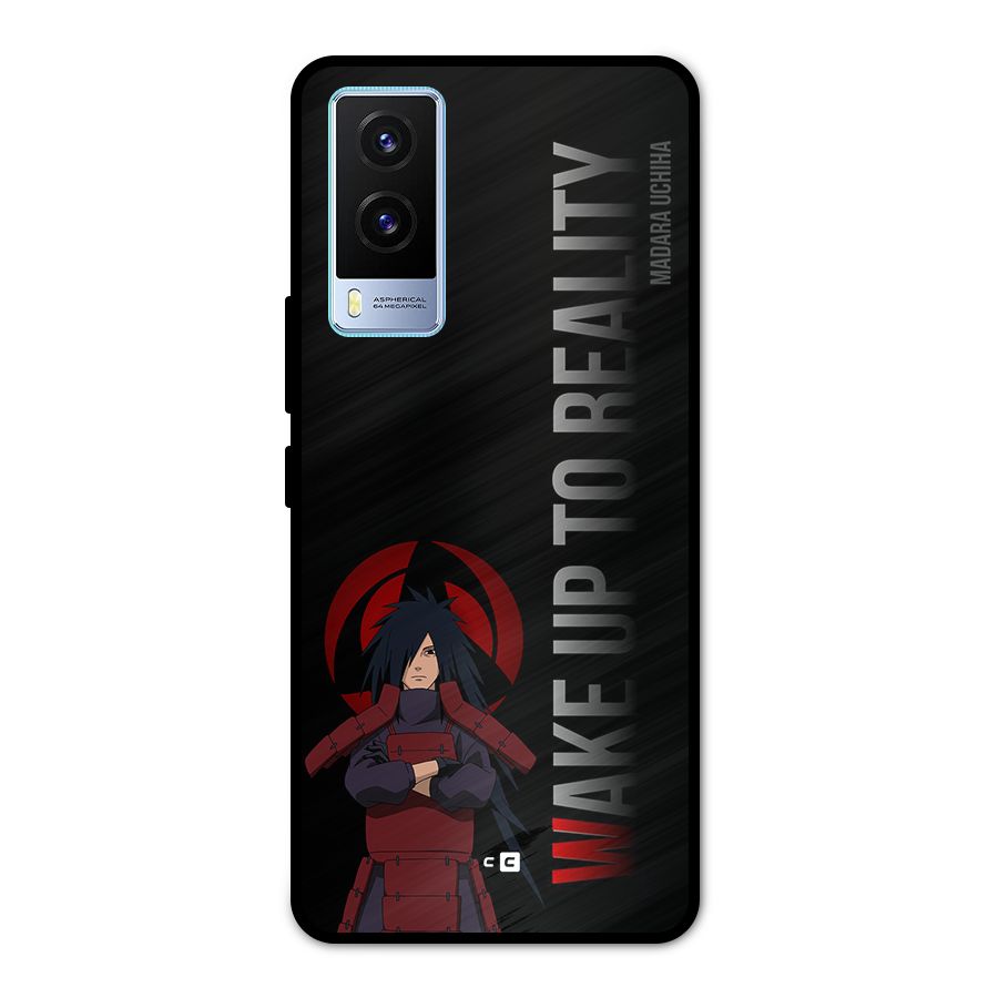 Wake Up Madara Uchiha Metal Back Case for Vivo V21e 5G