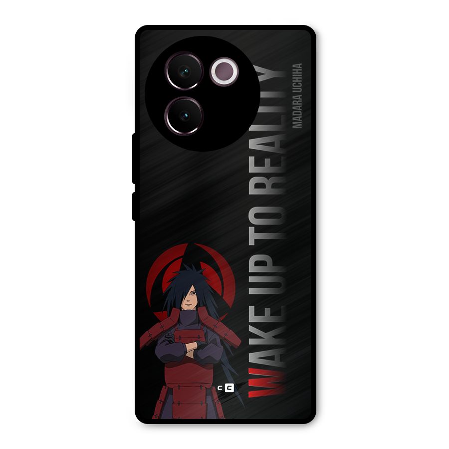 Wake Up Madara Uchiha Metal Back Case for Vivo V30e