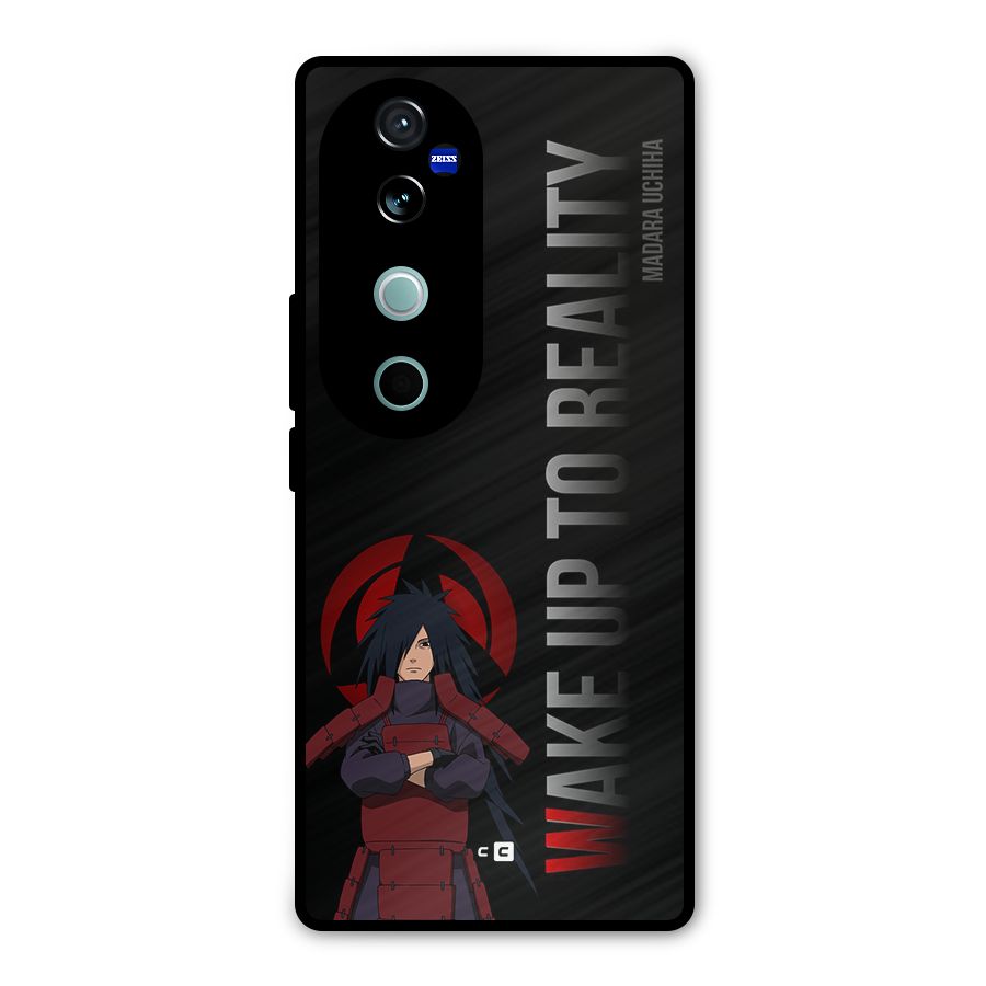 Wake Up Madara Uchiha Metal Back Case for Vivo V40 Pro
