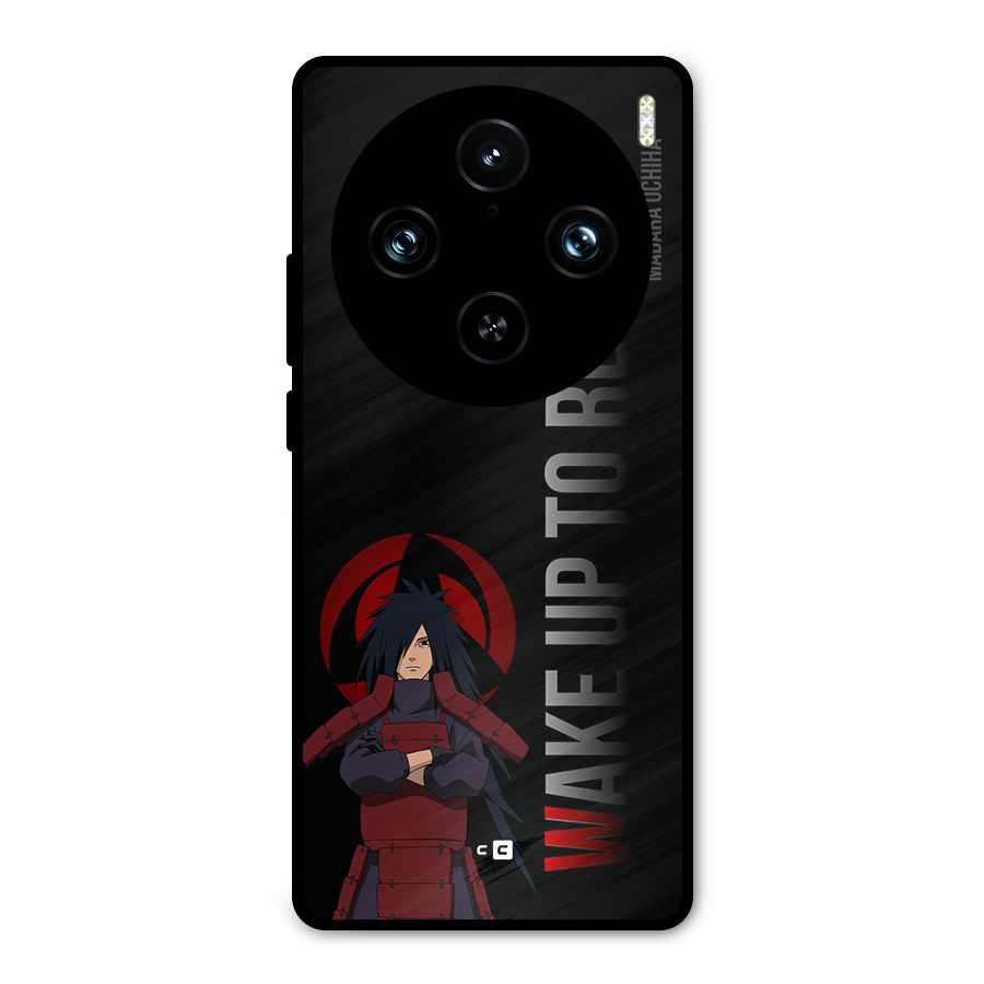 Wake Up Madara Uchiha Metal Back Case for Vivo X100 Pro