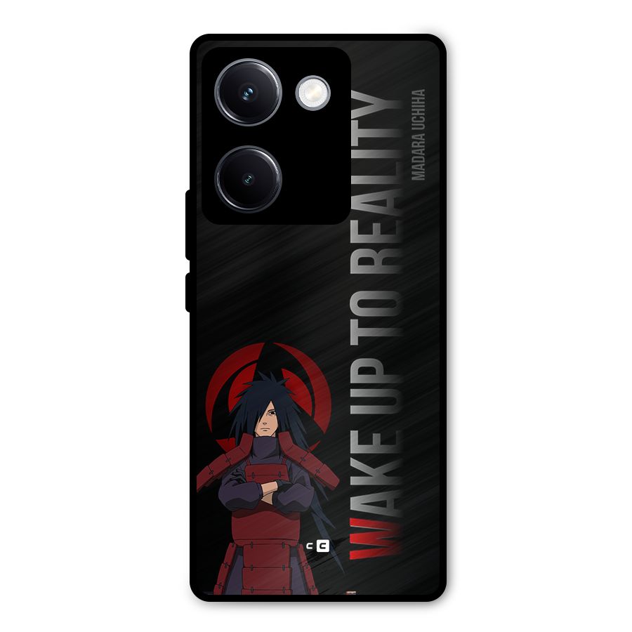 Wake Up Madara Uchiha Metal Back Case for Vivo Y300 Plus