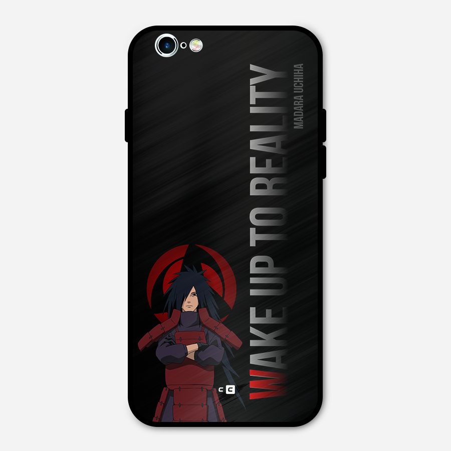 Wake Up Madara Uchiha Metal Back Case for iPhone 6 6s