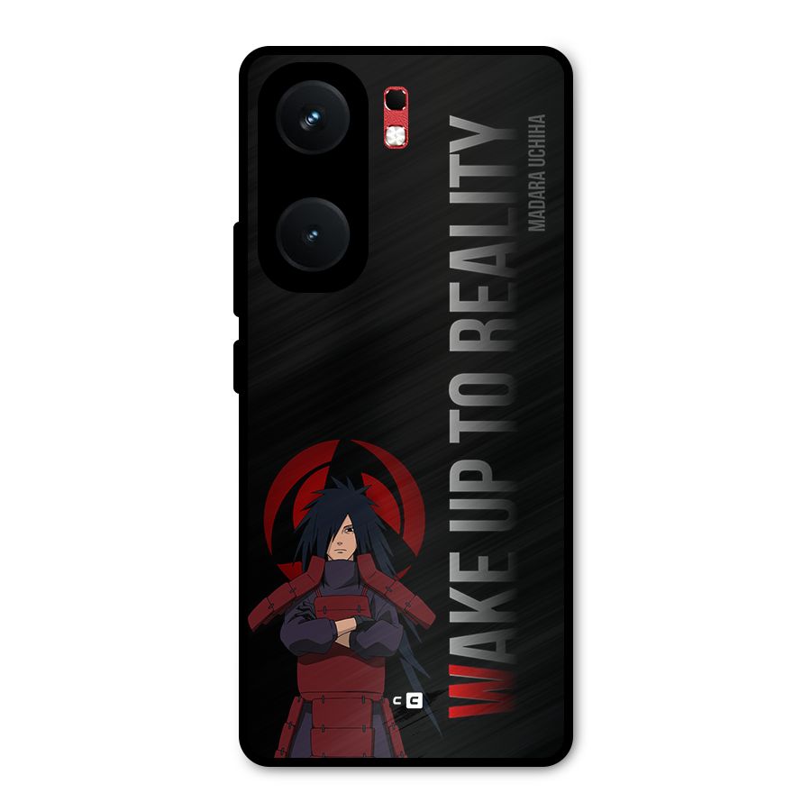 Wake Up Madara Uchiha Metal Back Case for iQOO Neo 9 Pro
