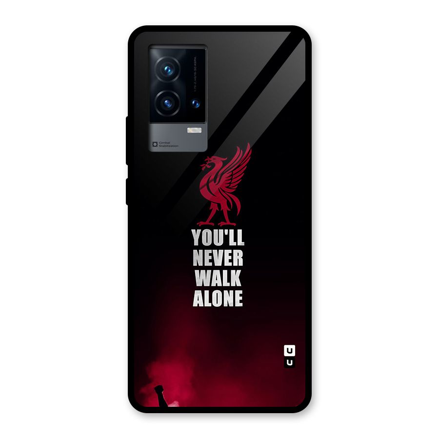Walk Alone Glass Back Case for iQOO 9 5G
