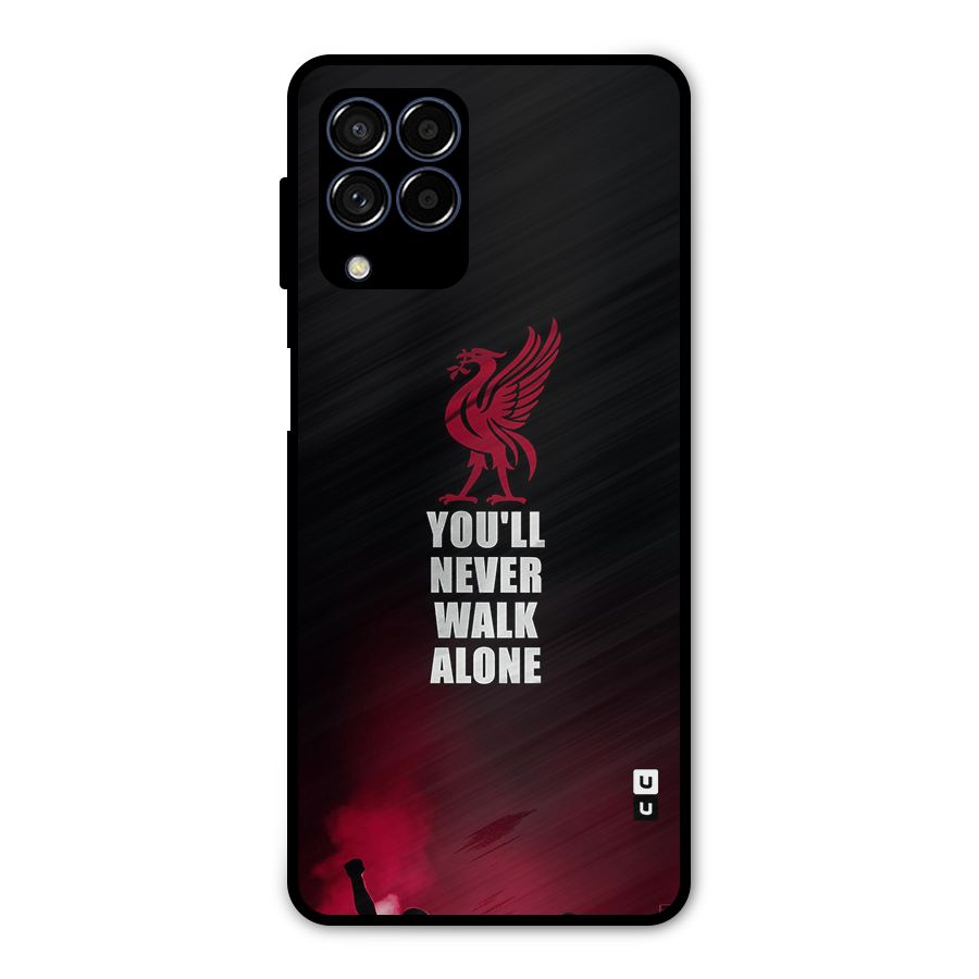 Walk Alone Metal Back Case for Galaxy M53 5G