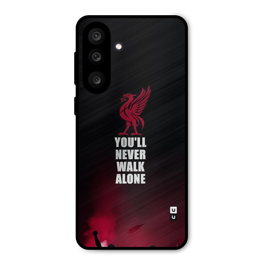 Walk Alone Metal Back Case for Galaxy M56