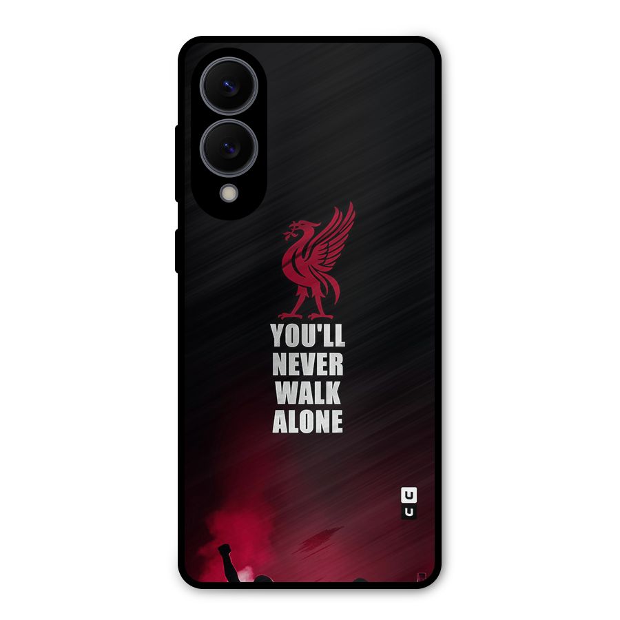 Walk Alone Metal Back Case for Galaxy S25 Edge