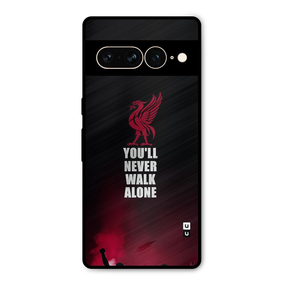 Walk Alone Metal Back Case for Google Pixel 7 Pro