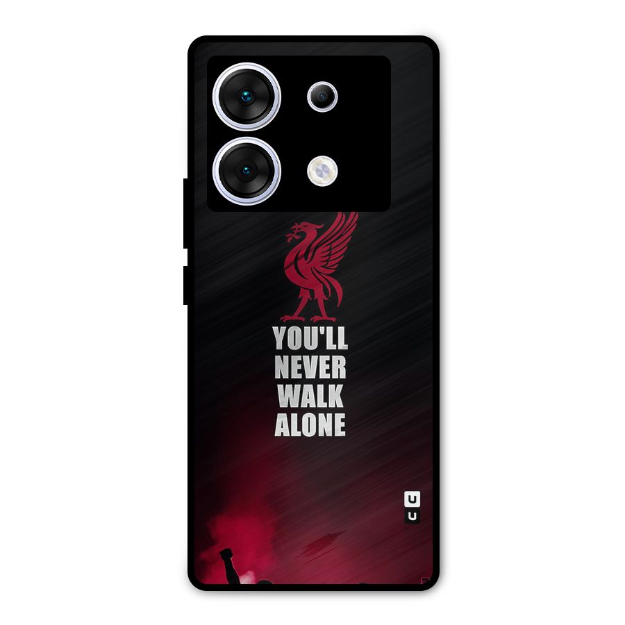 Walk Alone Metal Back Case for Infinix Zero 30 5G