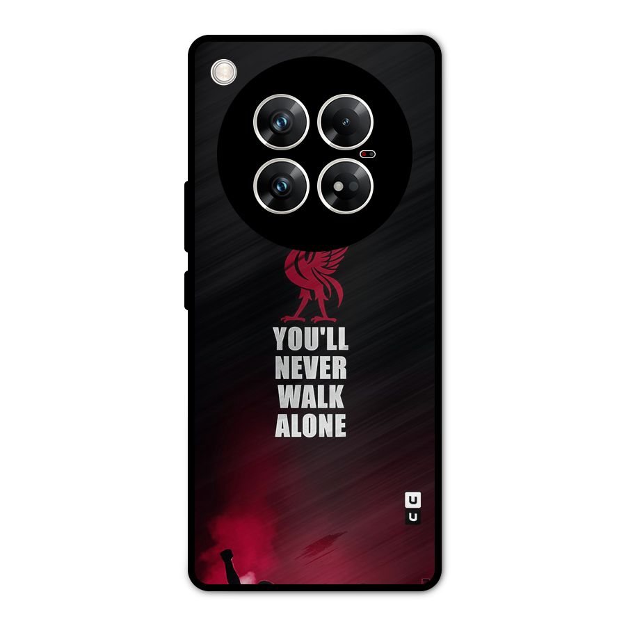 Walk Alone Metal Back Case for Infinix Zero 40 5G
