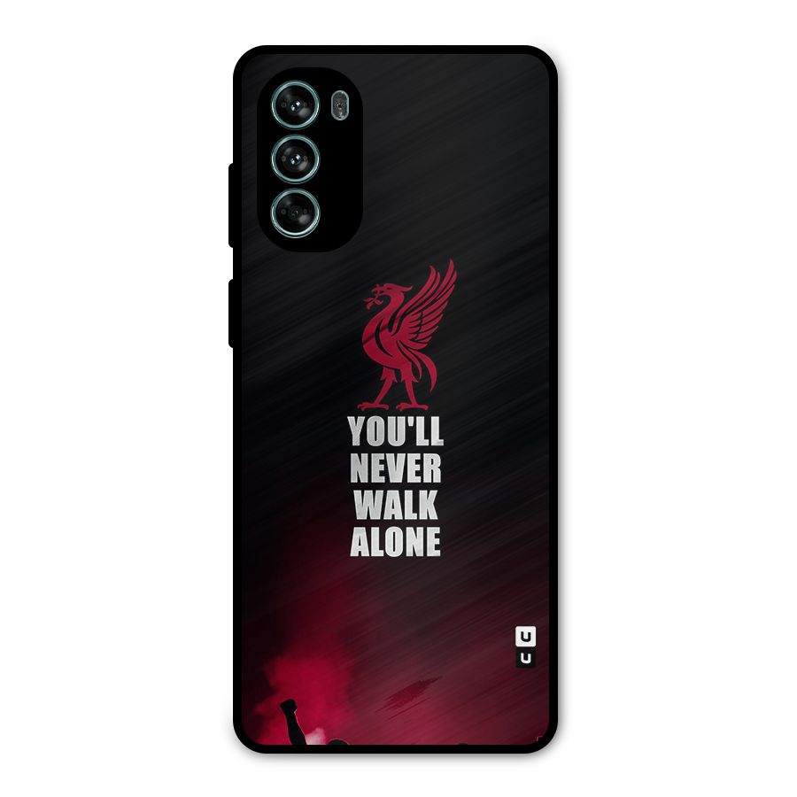 Walk Alone Metal Back Case for Moto G62
