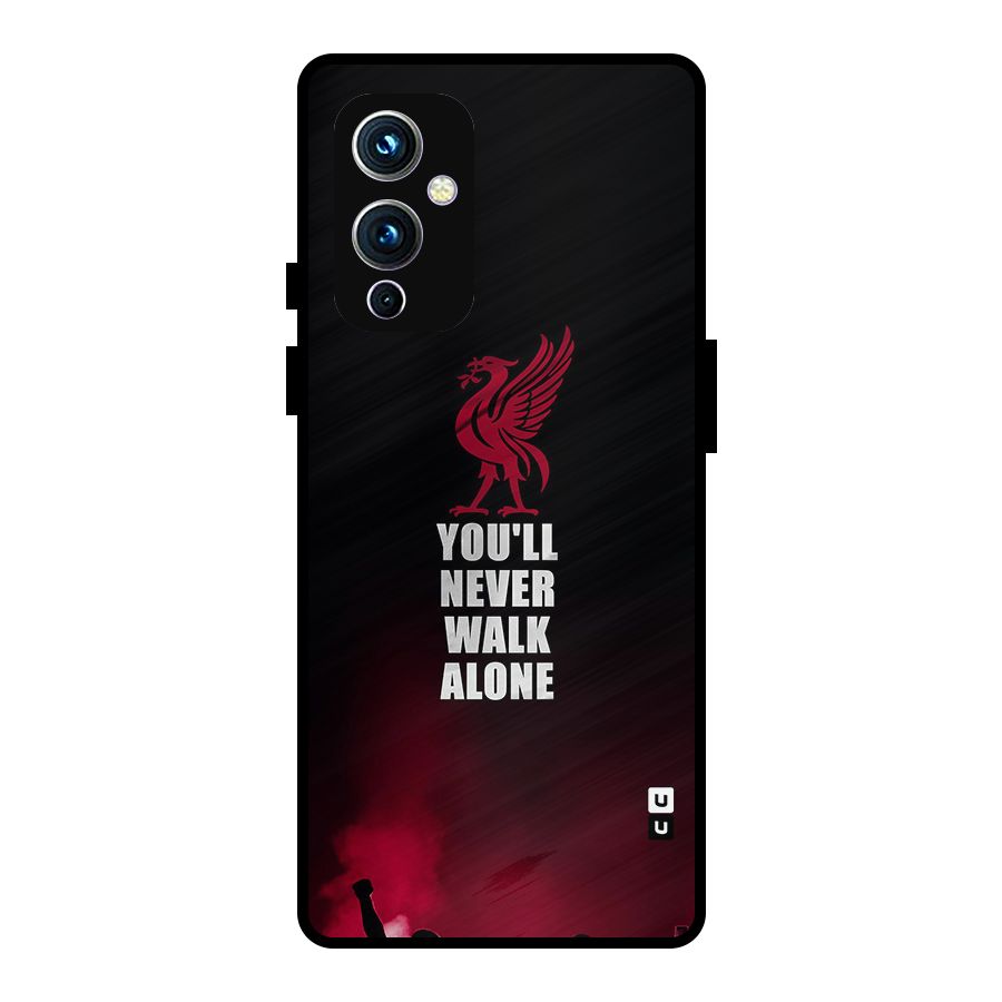 Walk Alone Metal Back Case for OnePlus 9