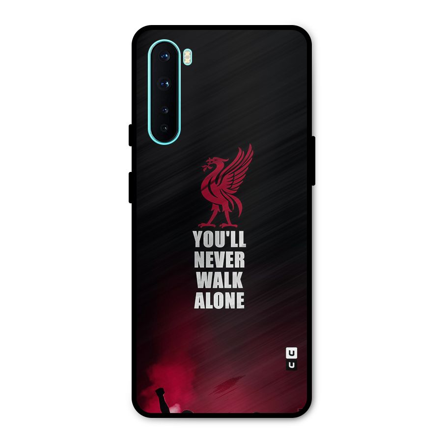 Walk Alone Metal Back Case for OnePlus Nord
