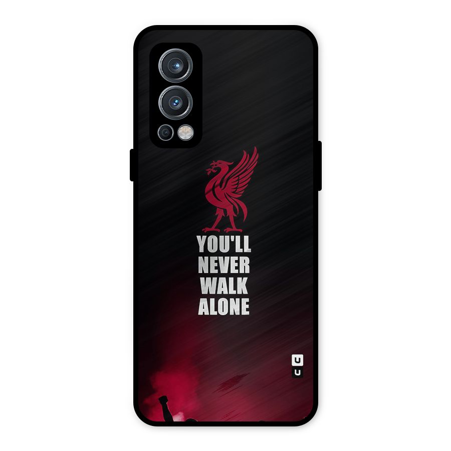 Walk Alone Metal Back Case for OnePlus Nord 2 5G