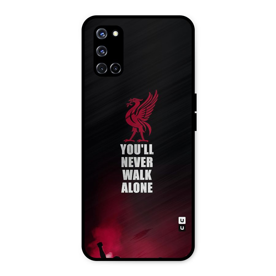 Walk Alone Metal Back Case for Oppo A52